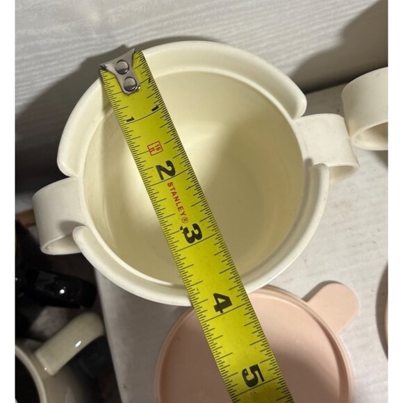 Tupperware Sugar Bowl With Pink Snap Lid 10oz #2310A-2 Vintage 1990's - Picture 5 of 7